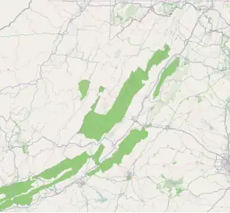 Lexington is located in Shenandoah Valley