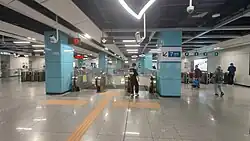 Line 7 Concourse at Huaqiang South Station