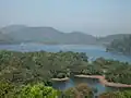 Sholayar Dam Reservoir and Dam