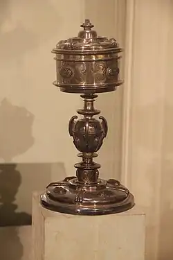 Silver ciborium