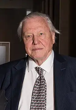 Honorary graduate and OU supporter Sir David Attenborough[85][86]