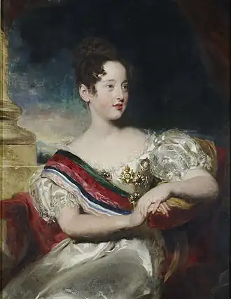 Portrait of Maria II, 1829.