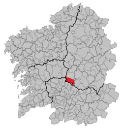 Location of Carballedo