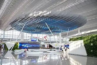 Baiyun International Airport in Huadu District