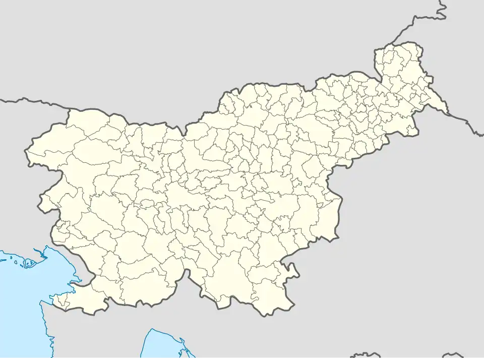 Podnanos is located in Slovenia