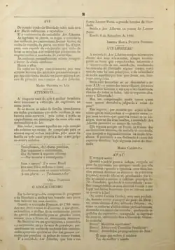 Ave Libertas Society Newspaper, page 3.