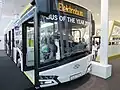 Solaris Urbino 12 electric at the IAA 2016, with its title of Bus of the Year