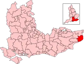 Map of constituency
