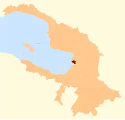 Gavan Municipal Okrug on the 2006 map of St.&nbsp;Petersburg