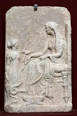 Stela without an inscription