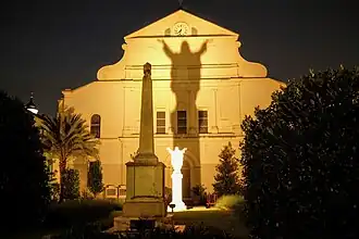 St. Louis Cathedral, View of the Rear Façade of the Cathedral
