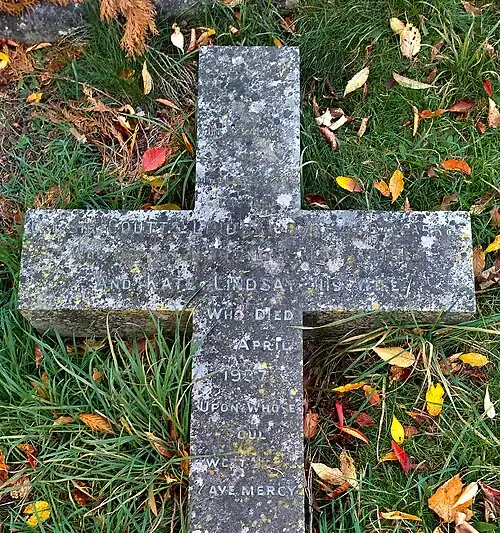 Grave of Sir Coutts Lindsay