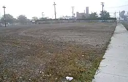 Lot where St. Boniface Roman Catholic Church once stood