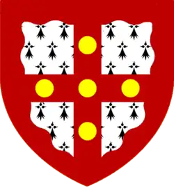 Arms of the Lord St Levan