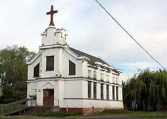 St. Peter's Catholic Church, dedicated 1913, in Echo