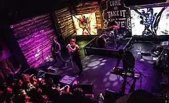 Stabbing Westward performing in 2024