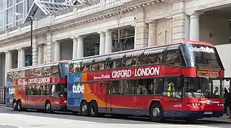 Oxford Tube double-decker Neoplans