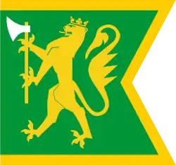Standard of the Nordenfjeldske Intelligence Regiment