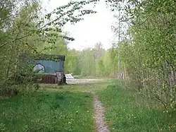 Location of the abandoned station (2016)