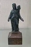 Statuette of the goddess Africa.
