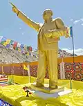 Bodhisattva B. R. Ambedkar statue at Leh