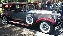 A 1929 Stearns-Knight 7 passenger sedan.