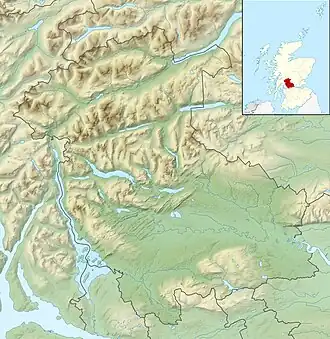Inchcailloch is located in Stirling
