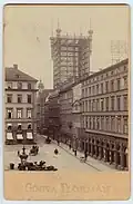 The telephone tower in 1891
