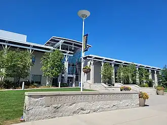 Student center of Stockton University situated in Galloway Township