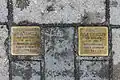 Stolpersteine at Lessingstraße 4