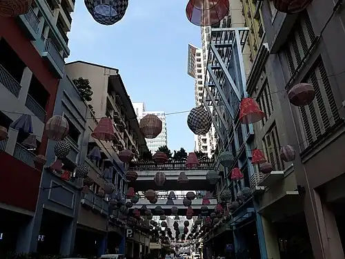 The Manhattan Row along Gen. Roxas Avenue