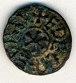 Styca of Aethelred II from Hexham Hoard