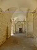 Southern gallery of the courtyard (with reconstructed ceiling)