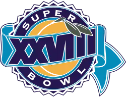 Super Bowl XXVIII logo