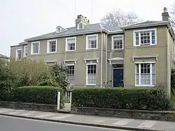 Pair of early Victorian houses.