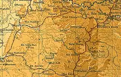 Beit Ula (Beit Aula) 1945 1:250,000