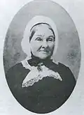 Susannah Devlin, wife of James Devlin, circa 1870