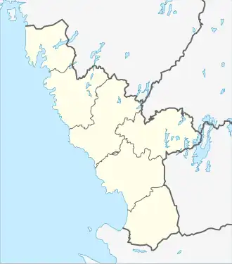 Kungsbacka is located in Halland