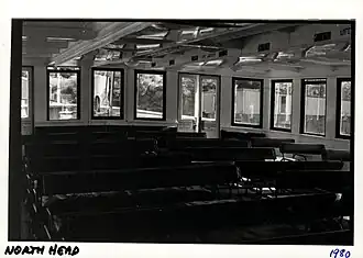 Interior upper deck, 1980