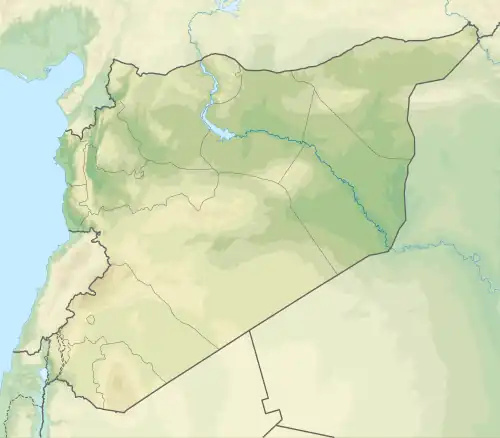 Circesium is located in Syria