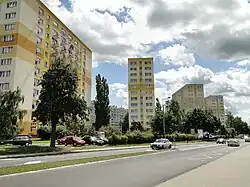 Ku Słońcu Street in Świerczewo.