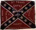 Flag of the 3rd Texas Cavalry regiment