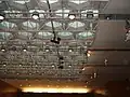The original space frame ceiling of Congress Hall, in the Congress Centre.[10]