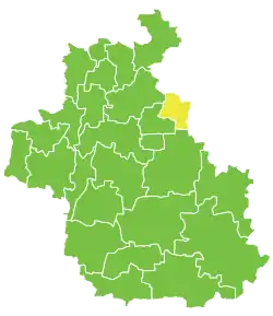 Location in Idlib Governorate