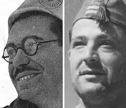 Taguena and Modesto, last commanders to leave Barcelona