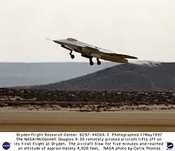 First flight 17 May 1997