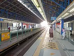 The Taman Paramount LRT station (Kelana Jaya Line)