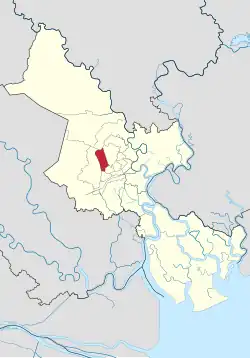 Position in HCMC's core