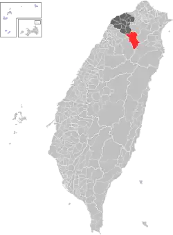Fuxing District in Taoyuan City