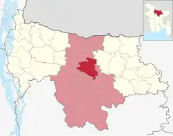 Location of Tarakanda